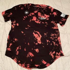CrossFit Mayhem XL black and red the dye shirt